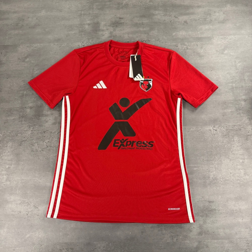 Adidas Honolulu Bulls Jersey‎ Small Red Aeroready Soccer Training Top Hawaii Kit
